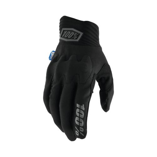 100% COGNITO SMART SHOCK Gloves - black (Grösse: L) von 100percent