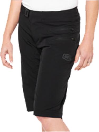 100% Damen Shorts Airmatic - schwarz (Grösse: XL) von 100percent