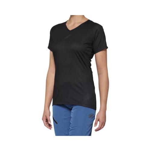 100% Damen Trikot Airmatic - schwarz (Grösse: M) von 100percent