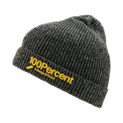 100% Echo Beanie - heather grey von 100percent