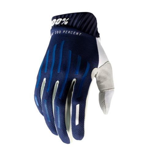 100% Handschuh Ridefit - blau (Grösse: S) von 100percent