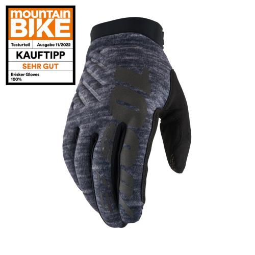 100% Handschuhe - Brisker - heather grey (Grösse: XL) von 100percent