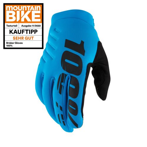 100% Handschuhe - Brisker - türkis (Grösse: S) von 100percent