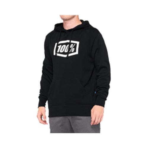 100% Hoodie Icon - schwarz (Grösse: XL) von 100percent