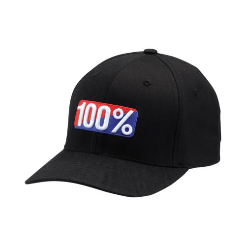 100% Hut Classic x-fit flex - schwarz (Grösse: S) von 100percent