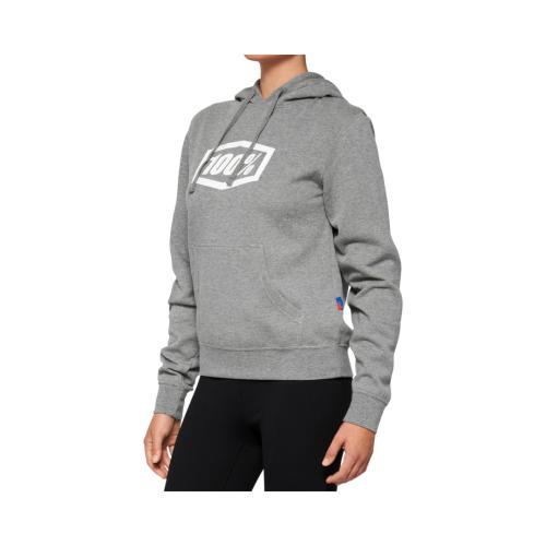 100% Icon Women's Hoodie heather - grey (Grösse: M) von 100percent