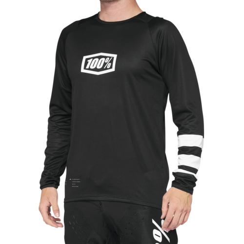 100% Jersey R-Core Youth - schwarz (Grösse: XL) von 100percent