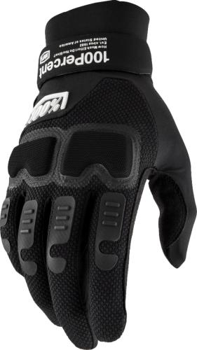 100% Langdale Gloves - schwarz (Grösse: L) von 100percent