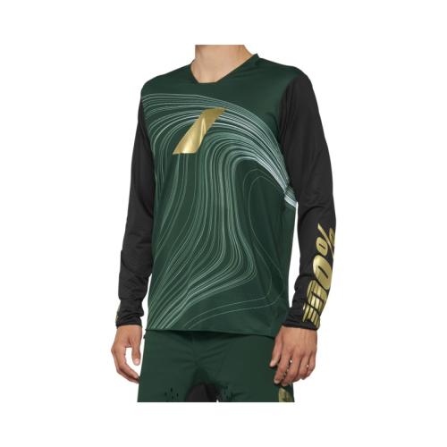 100% R-Core X LE Jersey vert S von 100percent