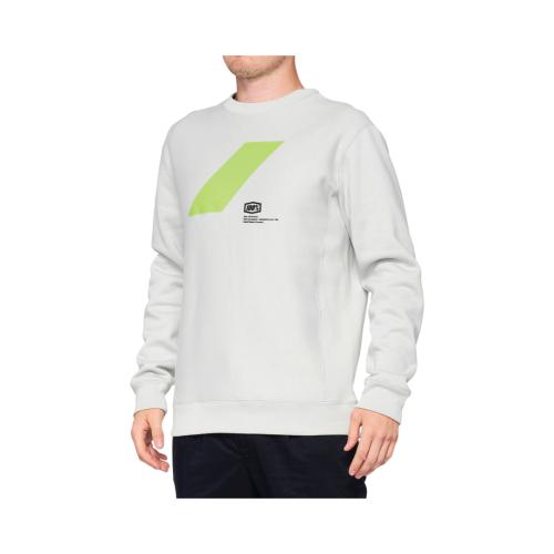 100% Rend Crewneck Sweatshirt - grau-grün (Grösse: L) von 100percent