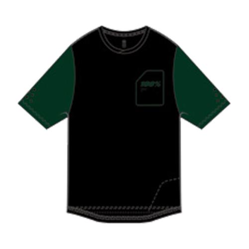 100% Ridecamp Jersey - forest green L von 100percent