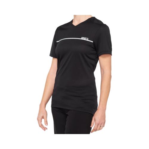 100% Ridecamp Women's Jersey - black (Grösse: M) von 100percent