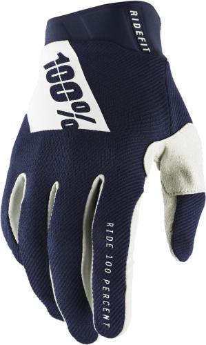 100% Ridefit Gloves - Navy Navy (Grösse: S) von 100percent