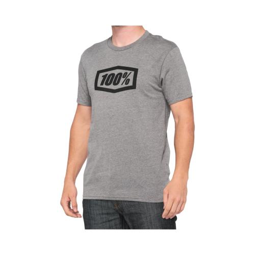 100% Shirt Icon heather - grey (Grösse: L) von 100percent