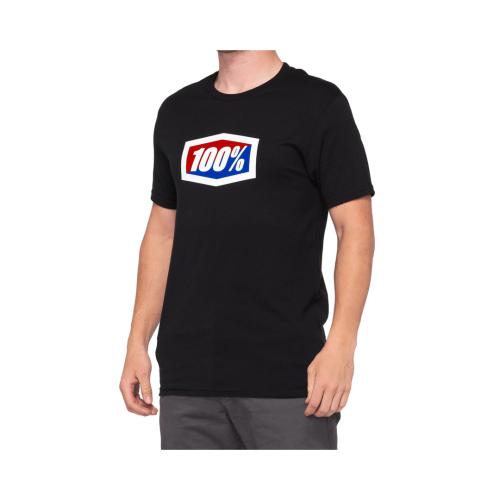 100% Shirt Official - black (Grösse: XL) von 100percent