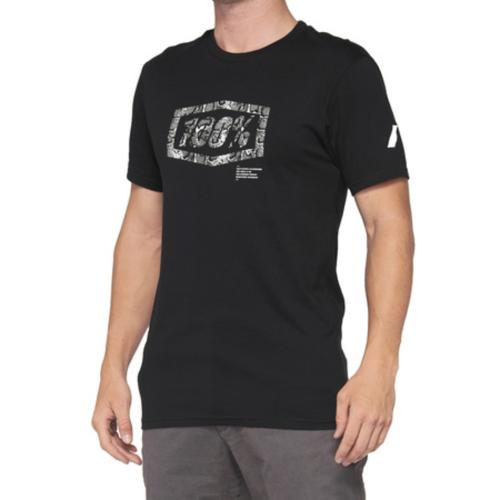 100% T-Shirt Essential - schwarz (Grösse: 2XL) von 100percent