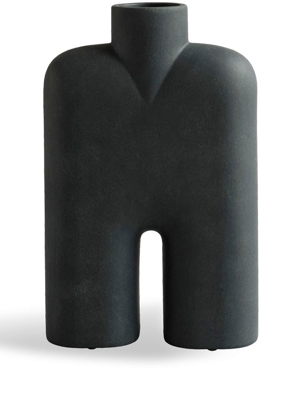 101 Copenhagen Cobra Tall, Medio vase - Black von 101 Copenhagen