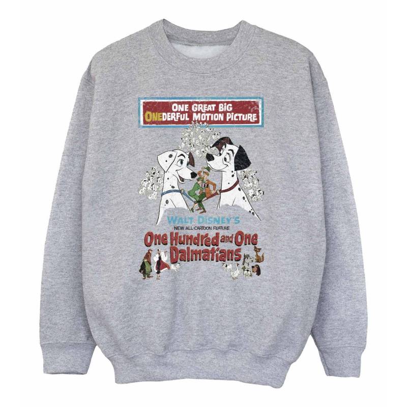 Sweatshirt Jungen Grau 116 von 101 Dalmatians