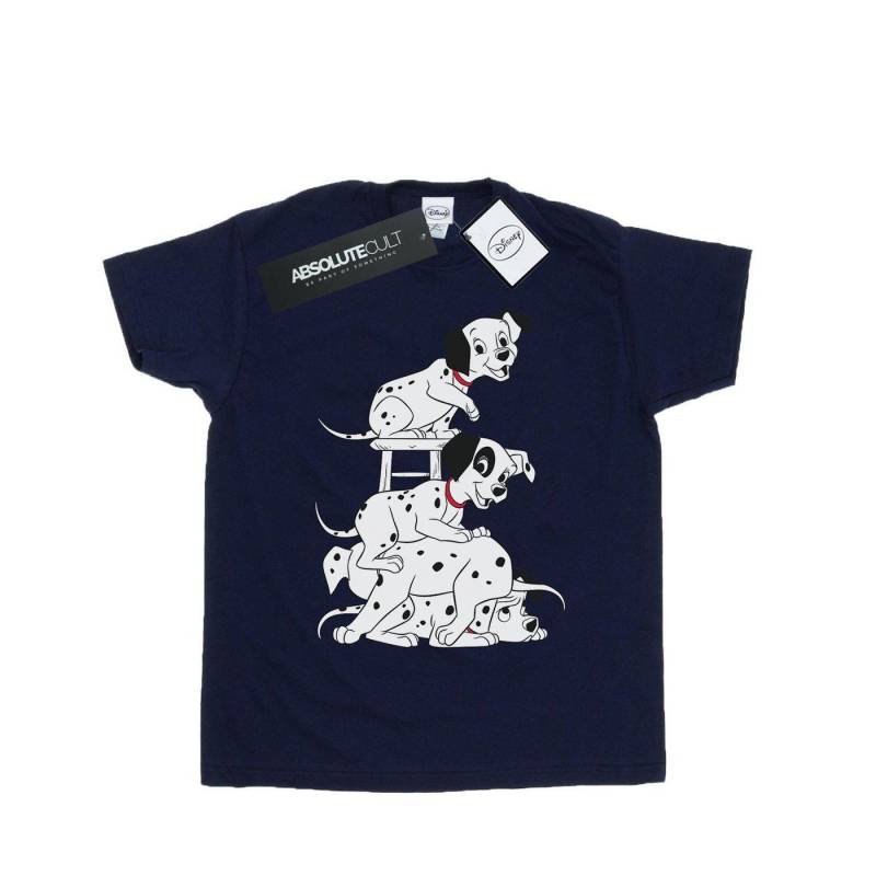 101 Dalmatians - TShirt, für Damen, Marine, Größe L von 101 Dalmatians