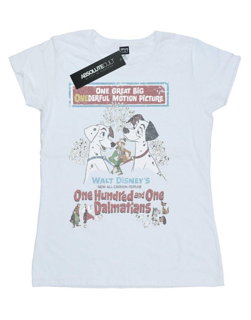 101 Dalmatians - TShirt, für Damen, Weiss, Größe XXL von 101 Dalmatians