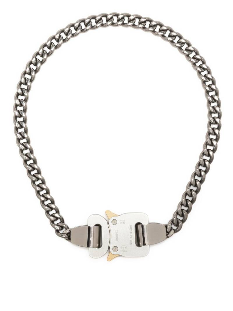 1017 ALYX 9SM Rollercoaster-buckle detail necklace - Silver von 1017 ALYX 9SM