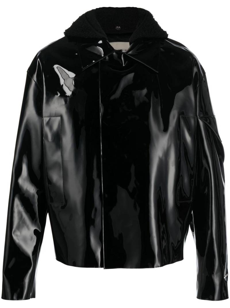 1017 ALYX 9SM Scout high-shine finish jacket - Black von 1017 ALYX 9SM