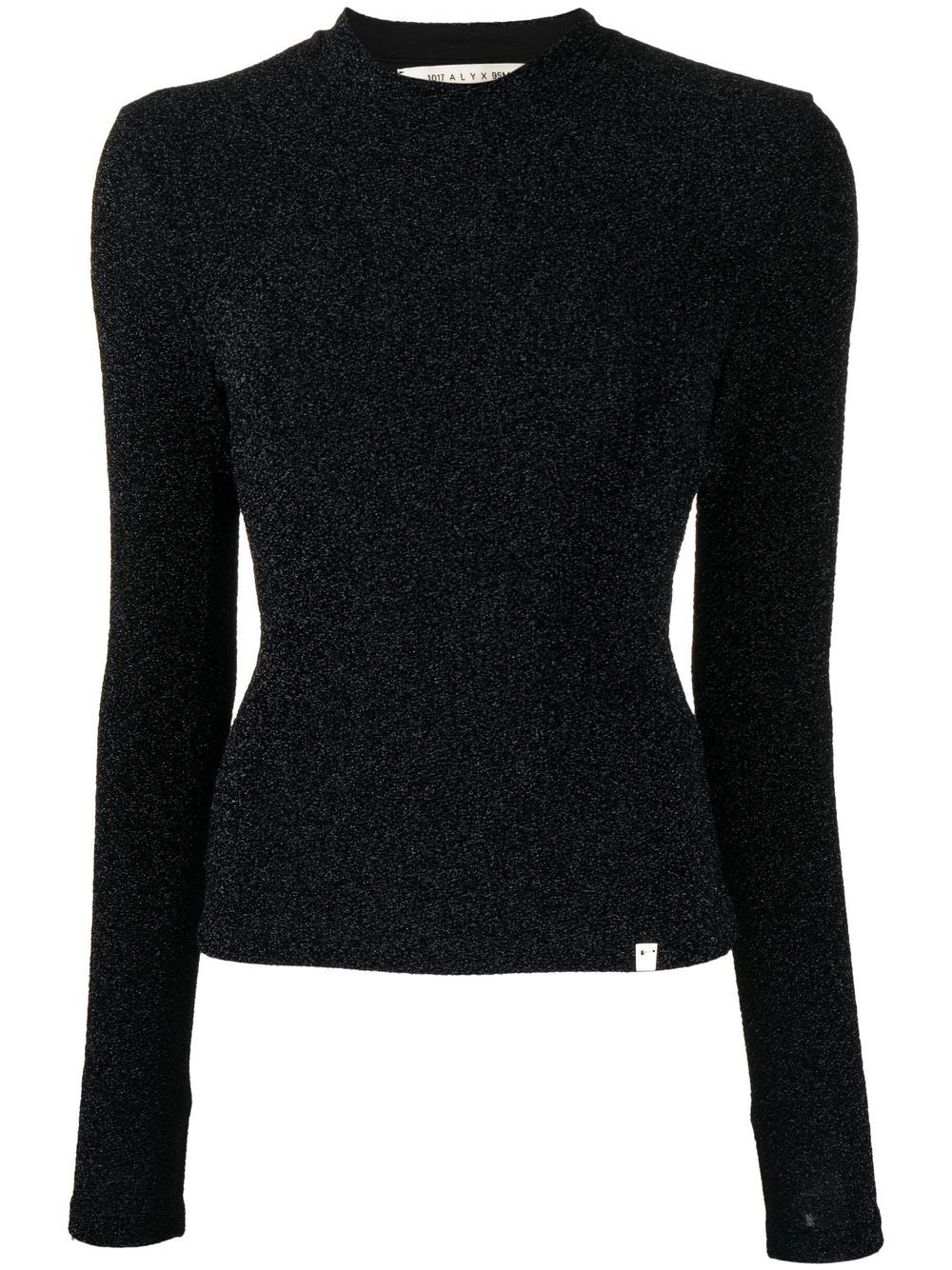 1017 ALYX 9SM Shimmer crew-neck top - Black von 1017 ALYX 9SM