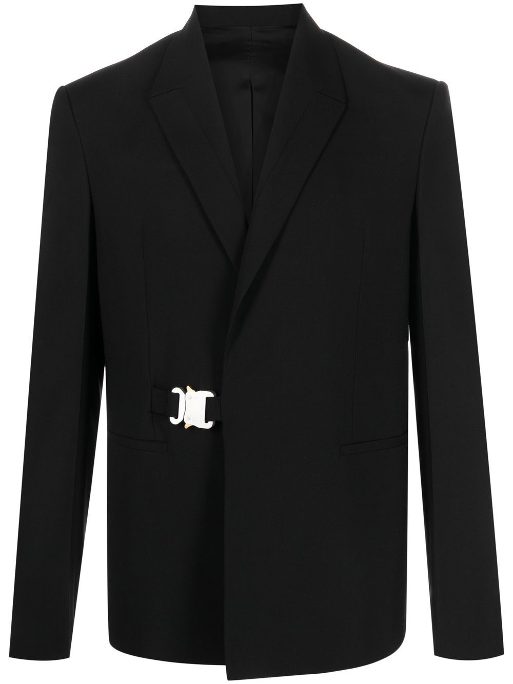 1017 ALYX 9SM buckle front blazer - Black von 1017 ALYX 9SM