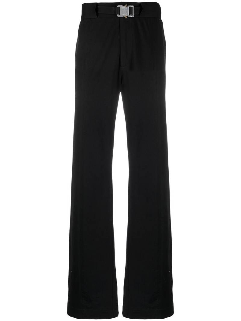 1017 ALYX 9SM buckle-waist straight trousers - Black von 1017 ALYX 9SM