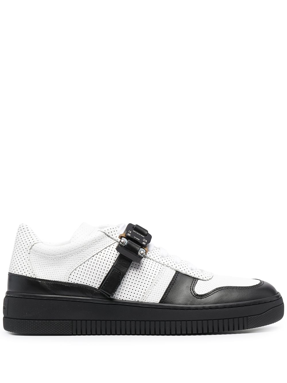 1017 ALYX 9SM colour block buckle strap sneakers - White von 1017 ALYX 9SM