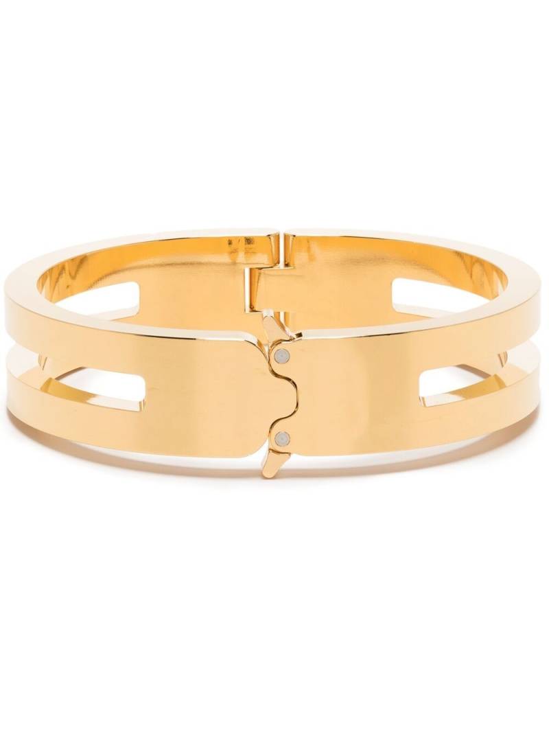 1017 ALYX 9SM cut-detail clasp bracelet - Gold von 1017 ALYX 9SM