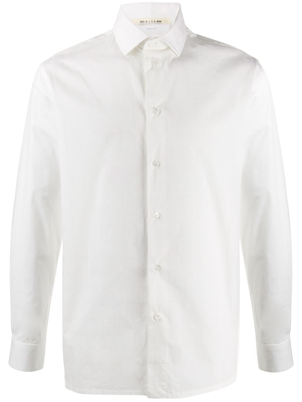 1017 ALYX 9SM formal cotton shirt - White von 1017 ALYX 9SM