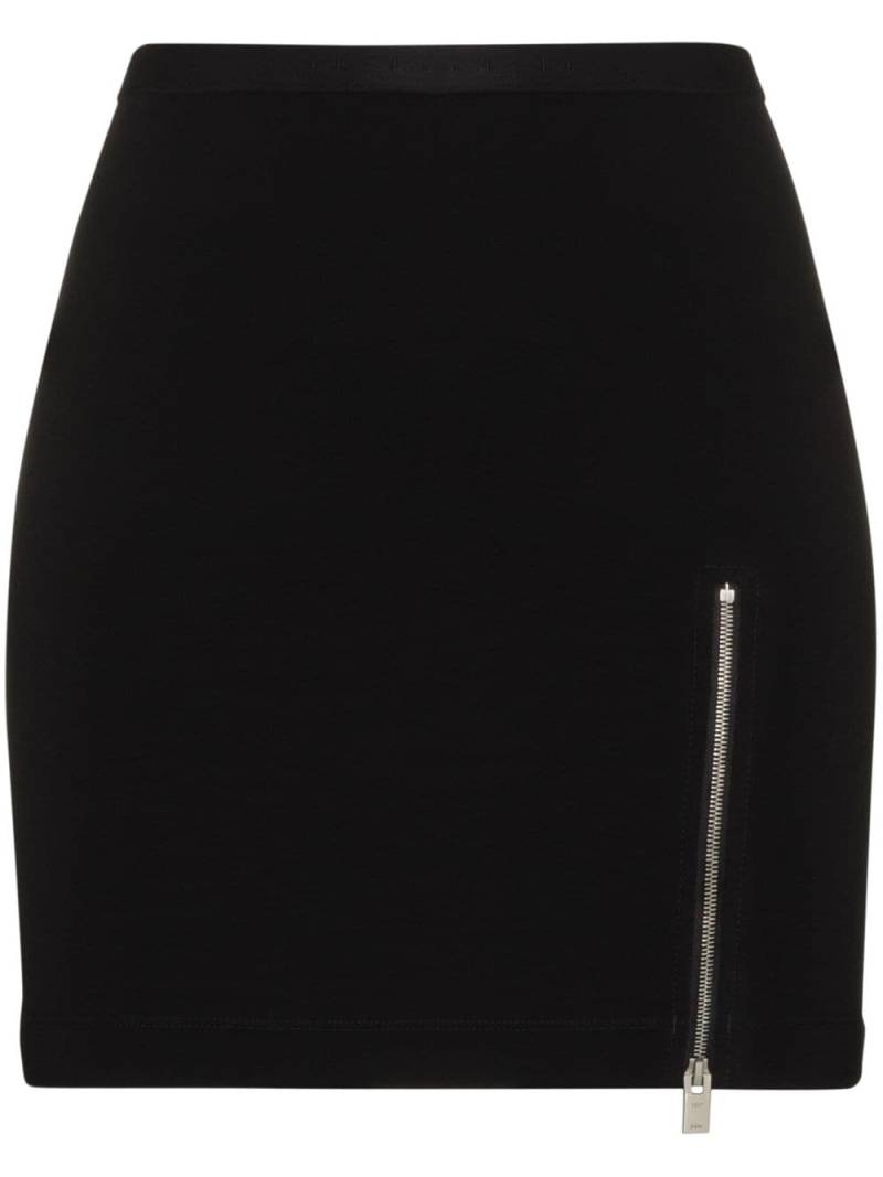 1017 ALYX 9SM front zip mini skirt - Black von 1017 ALYX 9SM