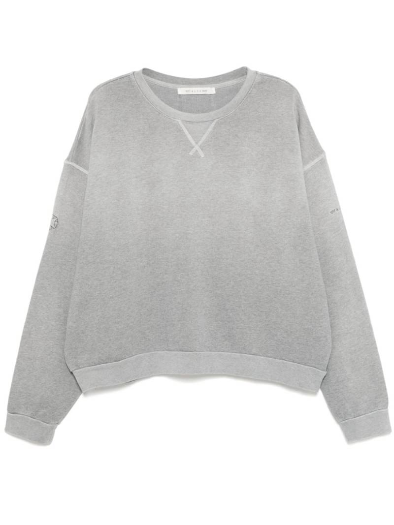 1017 ALYX 9SM garment-dyed sweatshirt - Grey von 1017 ALYX 9SM