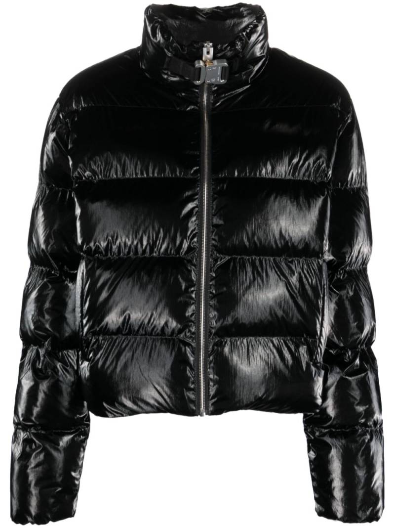 1017 ALYX 9SM high-shine padded jacket - Black von 1017 ALYX 9SM