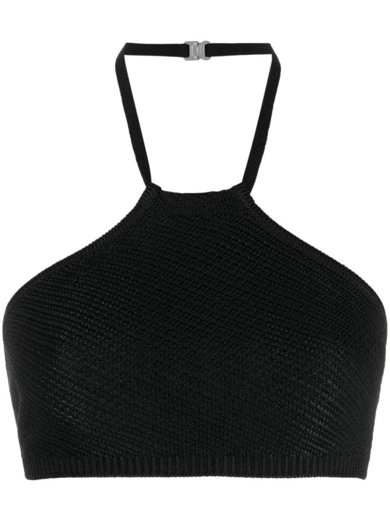 1017 ALYX 9SM knitted buckle top - Black von 1017 ALYX 9SM