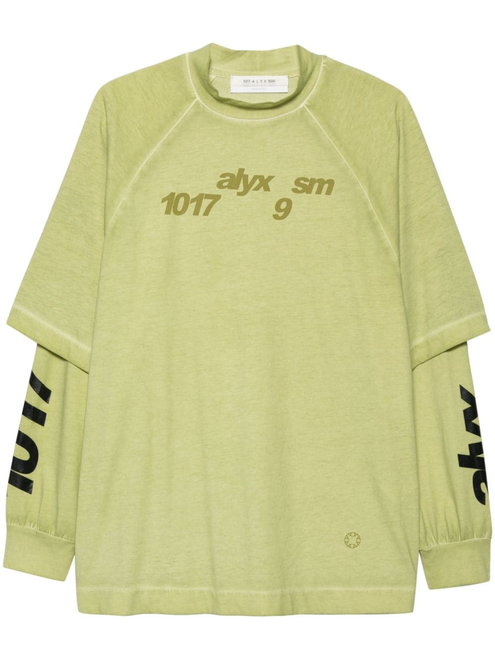 1017 ALYX 9SM layered-effect T-shirt - Green von 1017 ALYX 9SM