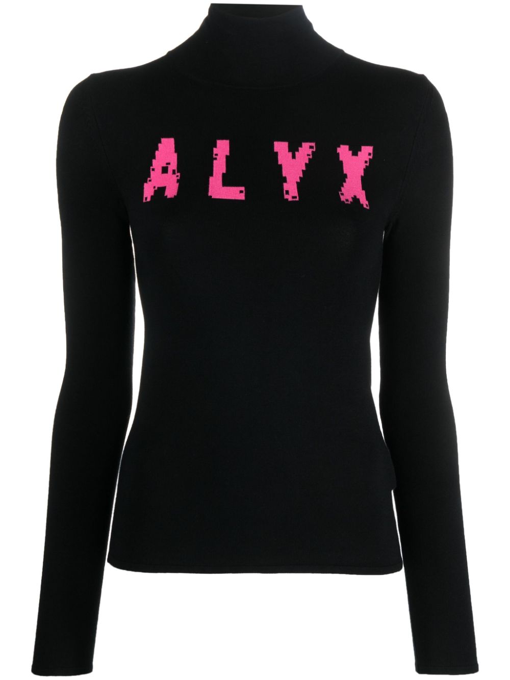 1017 ALYX 9SM logo intarsia-knit jumper - Black von 1017 ALYX 9SM