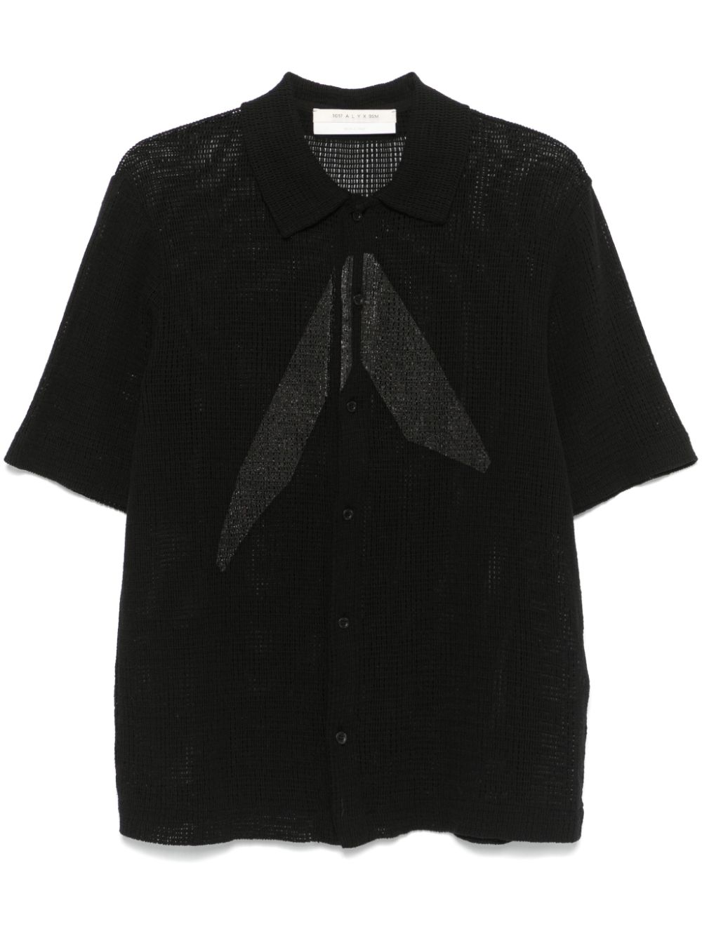 1017 ALYX 9SM logo mesh shirt - Black von 1017 ALYX 9SM