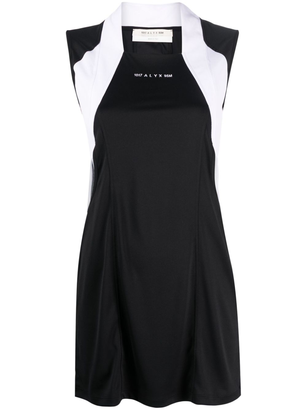 1017 ALYX 9SM logo-print sleeveless dress - Black von 1017 ALYX 9SM