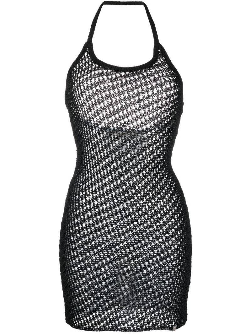 1017 ALYX 9SM mini crochet-design dress - Black von 1017 ALYX 9SM