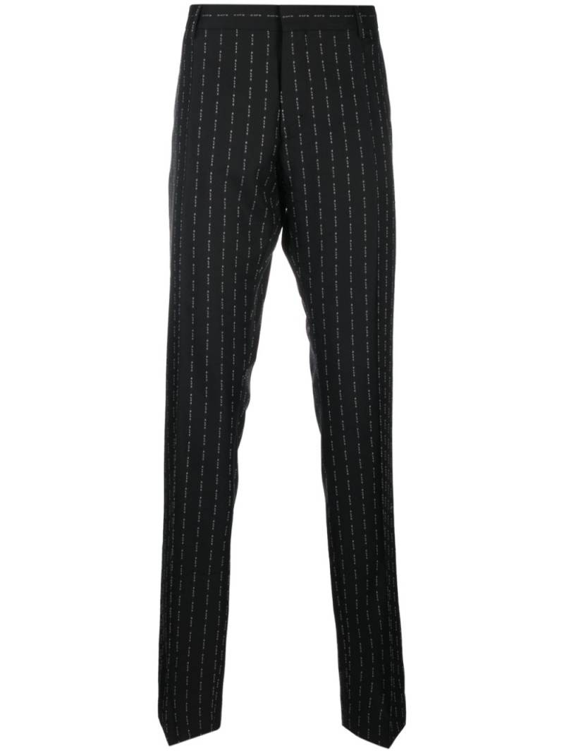 1017 ALYX 9SM monogram-pattern tailored trousers - Black von 1017 ALYX 9SM