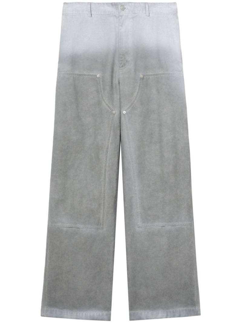 1017 ALYX 9SM overdyed carpenter jeans - White von 1017 ALYX 9SM