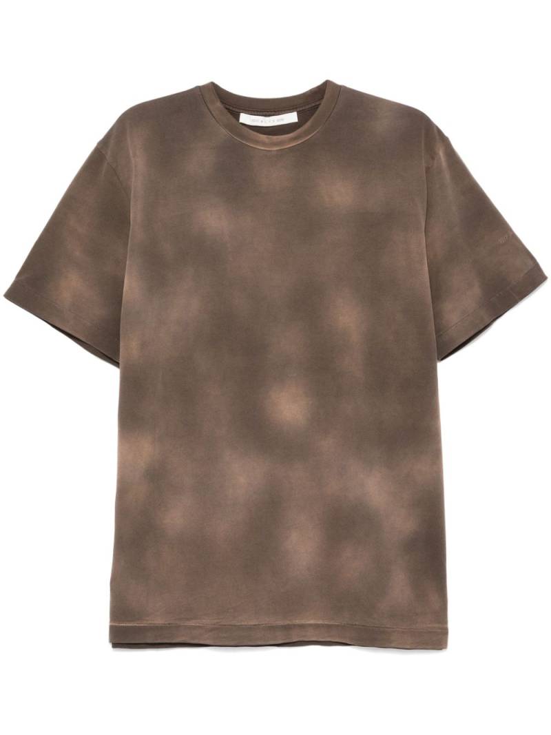 1017 ALYX 9SM oversized garment dyed T-shirt - Brown von 1017 ALYX 9SM