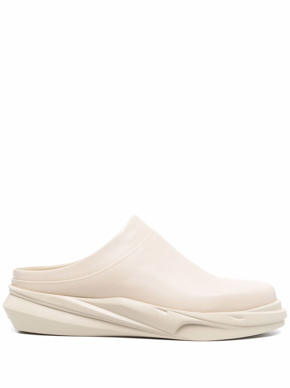 1017 ALYX 9SM round-toe chunky-sole slides - Neutrals von 1017 ALYX 9SM