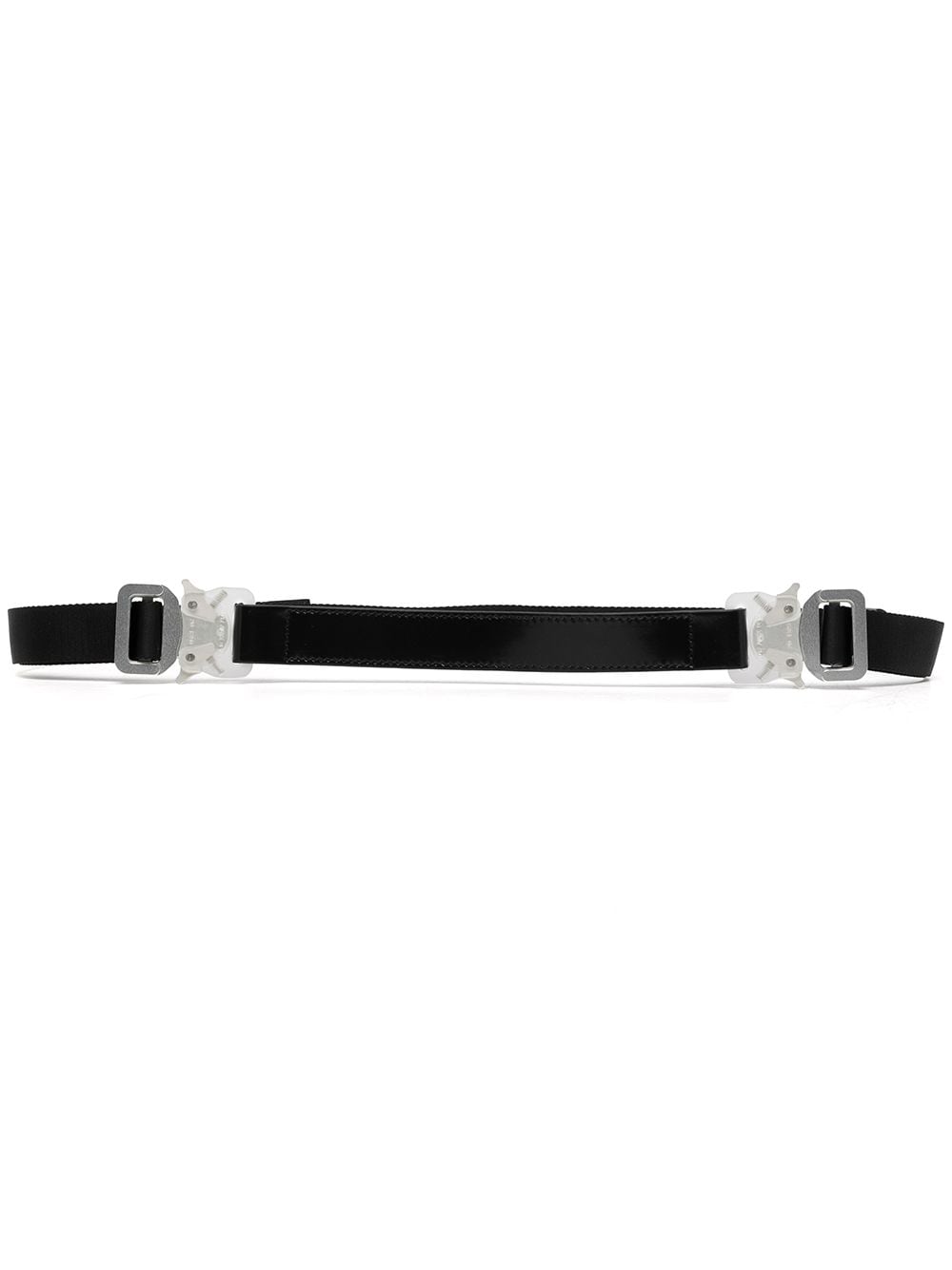 1017 ALYX 9SM signature-buckle rollercoaster belt - Black von 1017 ALYX 9SM