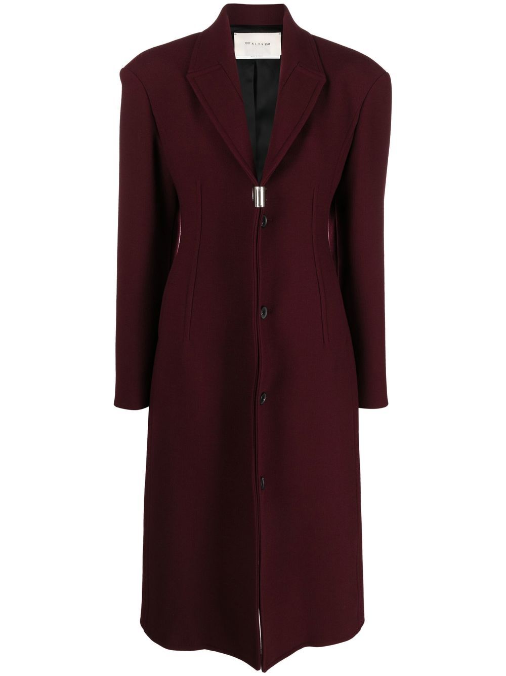 1017 ALYX 9SM single-breasted button-fastening coat - Red von 1017 ALYX 9SM