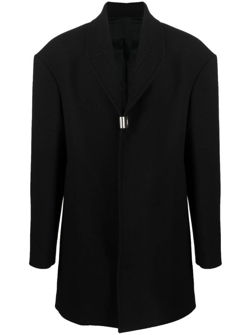 1017 ALYX 9SM single-breasted coat - Black von 1017 ALYX 9SM