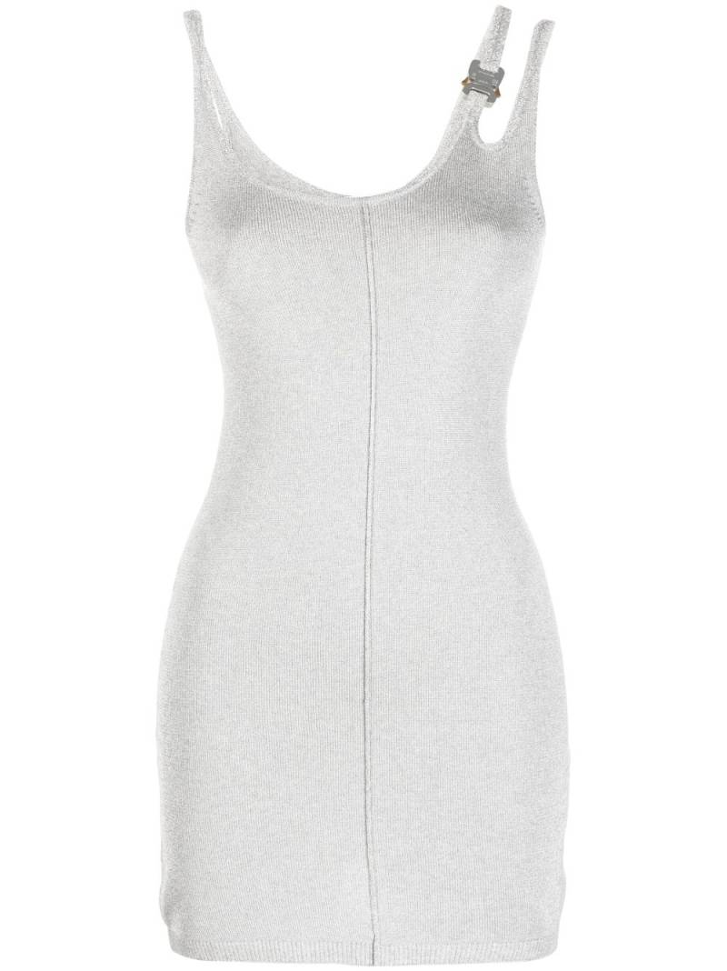 1017 ALYX 9SM sleeveless knitted dress - Silver von 1017 ALYX 9SM