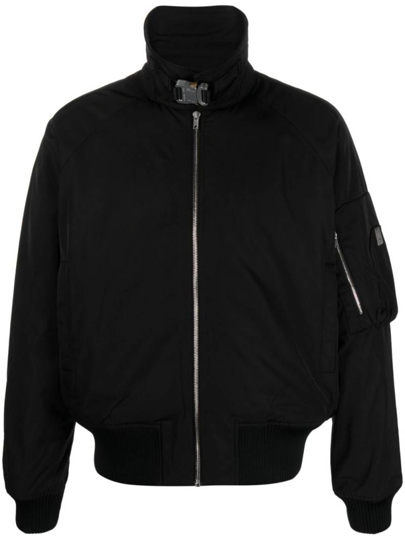 1017 ALYX 9SM zip-up high-neck bomber jacket - Black von 1017 ALYX 9SM